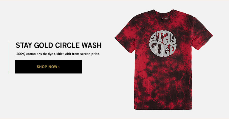 STAY GOLD CIRCLE WASH