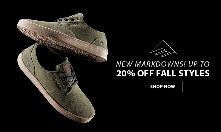 New Markdowns! Up To 20% Off Fall Styles