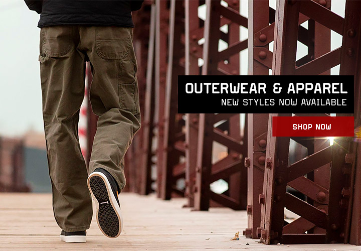 Outerwear & Apparel. New Styles Now Available.