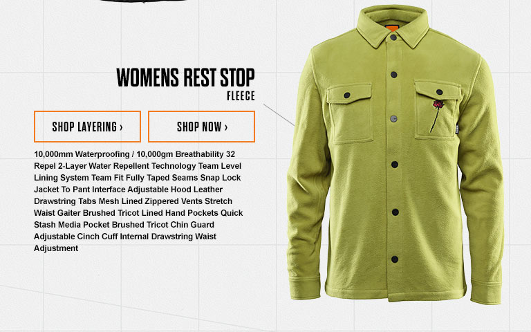 WOMENS REST STOP FLEECE